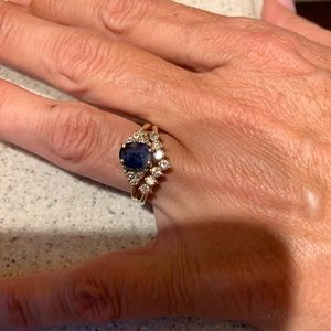 Sapphire & Diamond Set